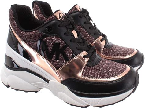 michael kors neaker rot|Michael Kors rose gold trainers.